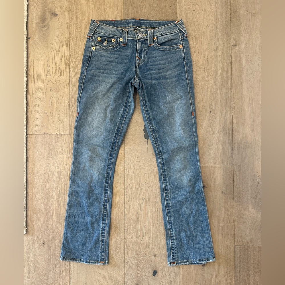 Classic Blue Straight Leg Jeans Essential Style